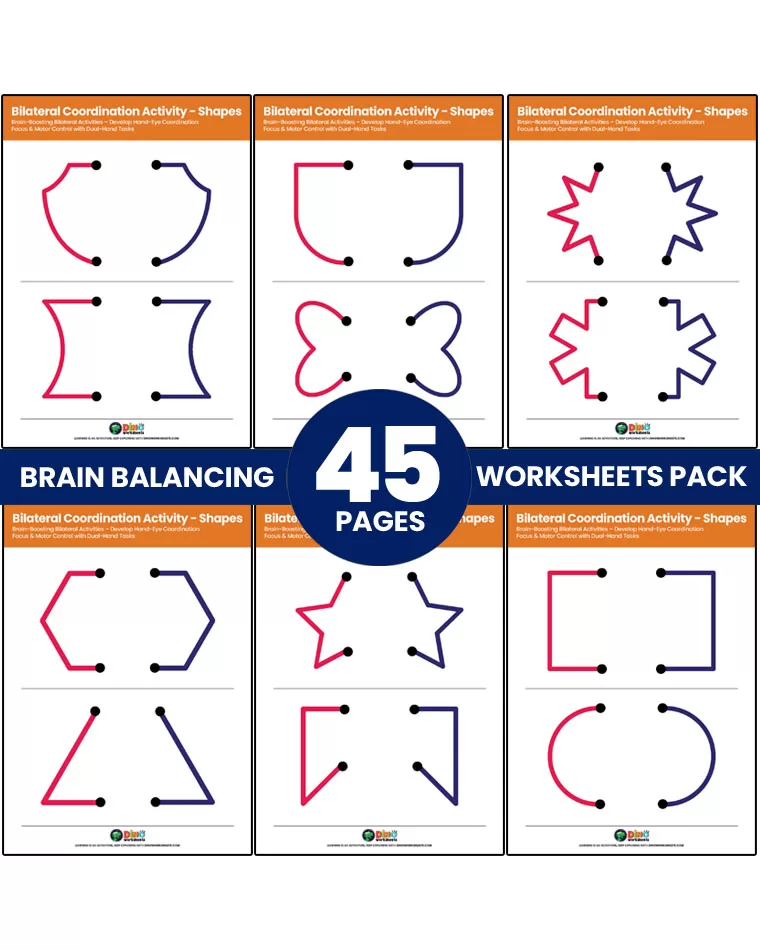Bilateral Coordination Activity – Patterns, Spirals, Zigzag & Shapes - Image 3